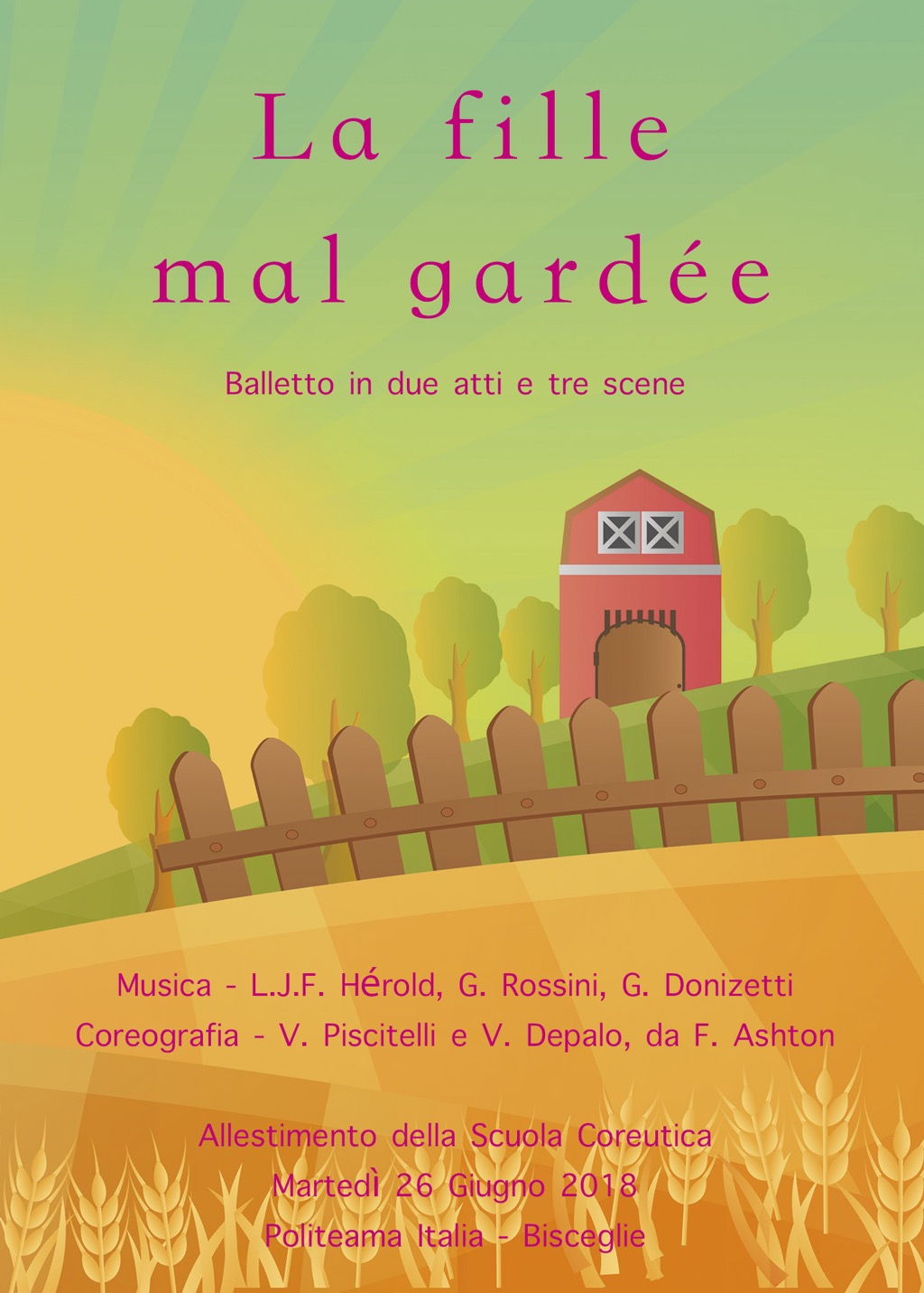 la fille mal gardee 2018